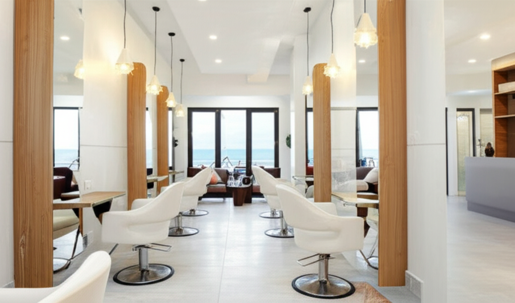 Beauty salon interior