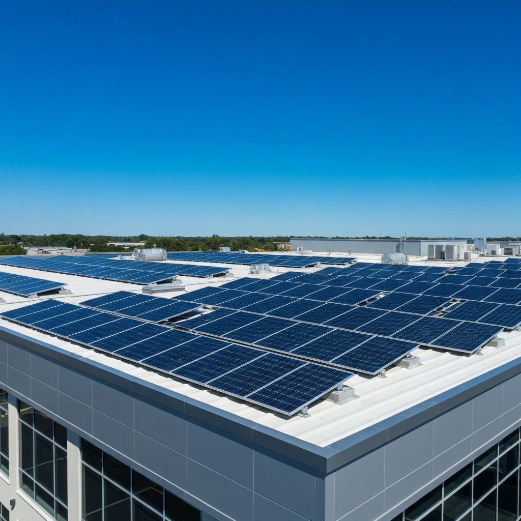 Solar panels installation